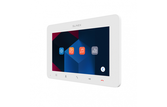Slinex 7" Monitor With Memory, White, SM-07MHD-W