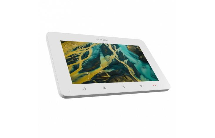 Slinex 7" Monitor With Memory, White, SM-07MHD-W