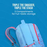 Skybags Squad 08 Backpack Teal, SQUAD08TL