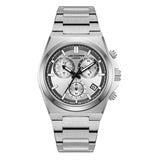 Lee Cooper Men's Watch Analog Silver Dial with Silver Stainless Steel Band, LC08188.330