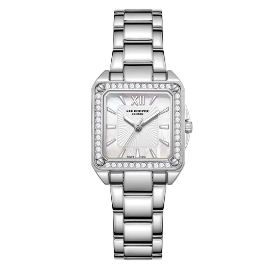Lee Cooper, Men's, Analog Watch, Silver Dial, with Stainless Steel Band, LE-LC08127.320