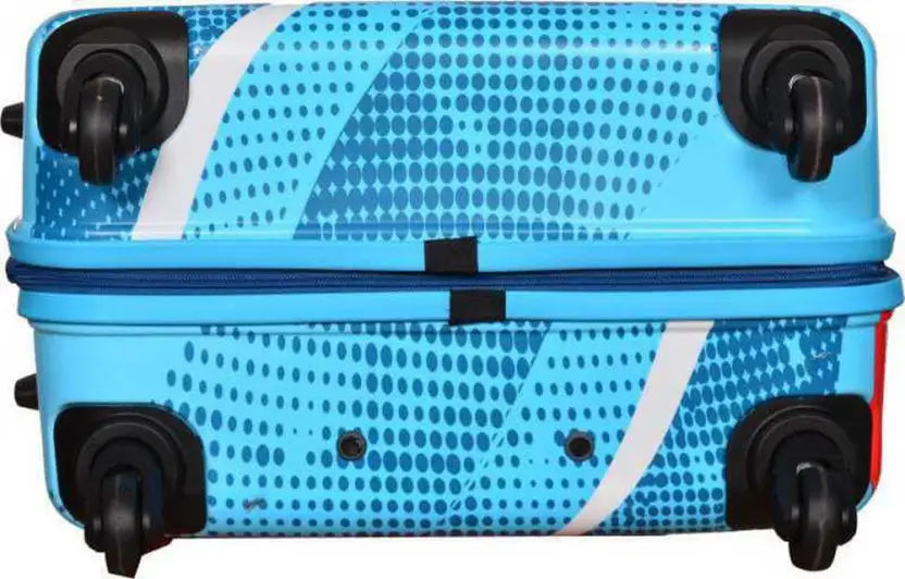 VIP Radiance Active 55cm, 4 Wheel Hard Case Trolley, Blue, RADIANCE ACTIVE55BL