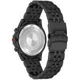Swiss Military Hanowa Men's Chronograph Watch Black Dial with Black Stainless Steel Bracelet, SMWGI2100730