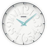 Casio, Wall Clock, Analog White Dial, IQ-64-2DF