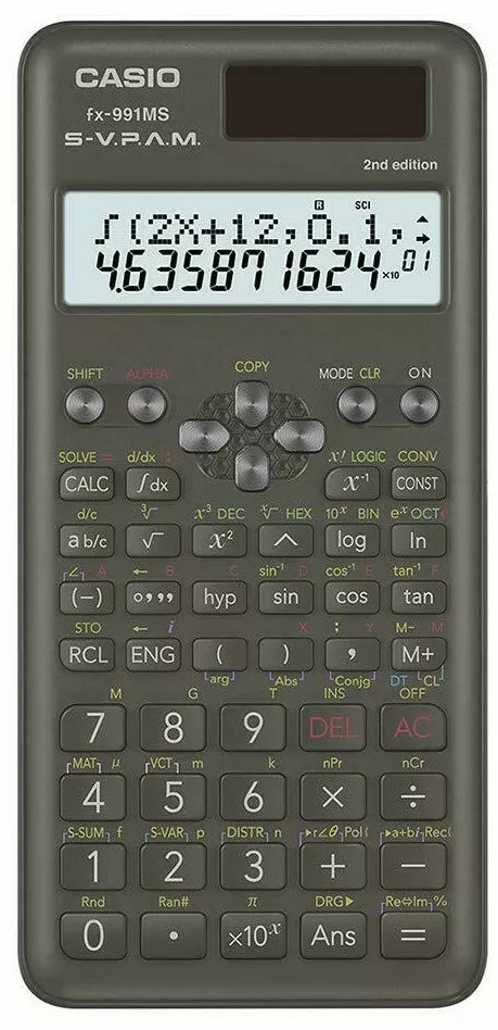 Casio Calculator FX991 gold dial calculator