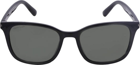 Fastrack Men's Square Sunglasses, Green Lens, UV protected, P418GR4P