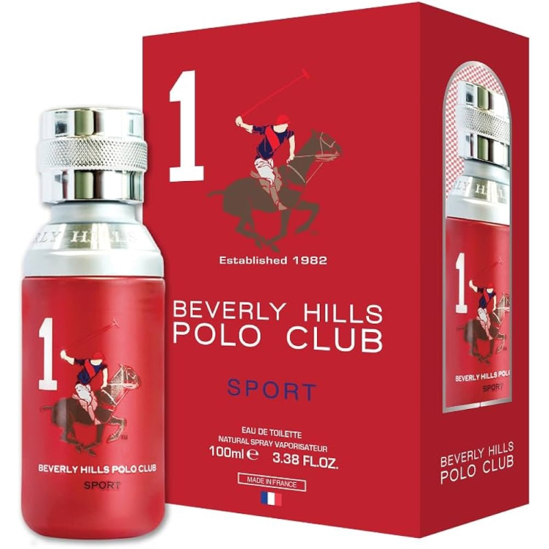 Beverly Hills Polo Club Mastige Sports Men 1 Eau De Toilette For Men 100ml , BHPC5004