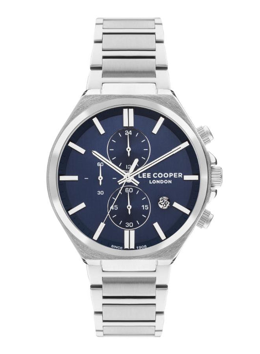 Lee Cooper, Men's, Analog Watch, Blue Dial, LE-LC07835.390