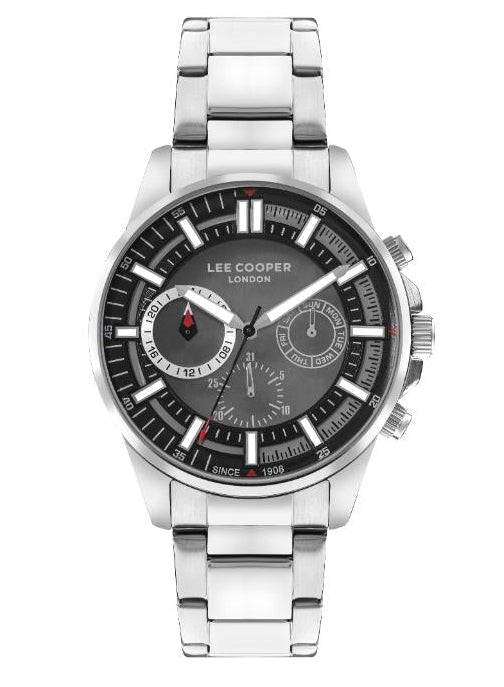 Lee Cooper, Men's, Analog Watch, Black Dial, LE-LC07817.350