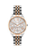 Lee Cooper Women's Watch Analog, Silver Dial Silver Metal Band , LC07811.530 