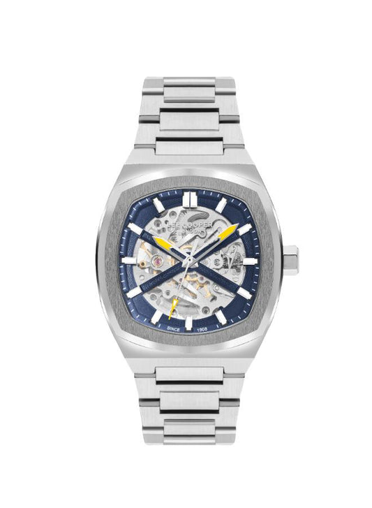 Lee Cooper, Men's, Analog Watch, Blue Dial, with Stainless Steel Band, LE-LC07903.390