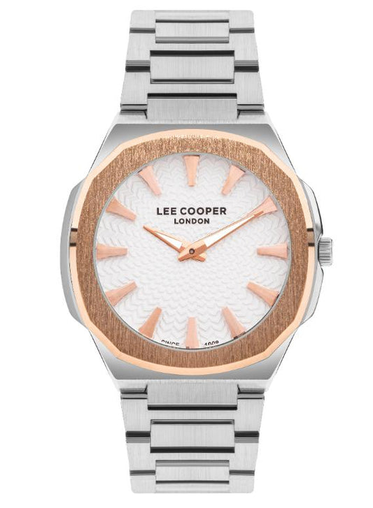 Lee Cooper, Men's, Analog Watch, Silver Dial, LE-LC07861.530