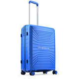 Carlton Carnival Plus 66cm Blue 8 Wheel Hard Top Trolley, CARNIVALPLUS66BLU