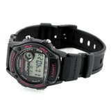 Casio Unisex Watch Digital Dial with Black Resin Strap, W-220H-1A2VDF