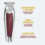 Wahl 5 Star Detailer Lithium Trimmer, Professional 08171-027 Wahl grooming product