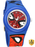 Zoop By Titan Kid's Spiderman Watch Analog Red Dial With Blue PU Strap, C4048PP47
