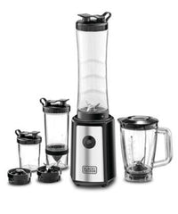 Black+Decker, 4 in 1 Sports Blender Set, SBX300BCG