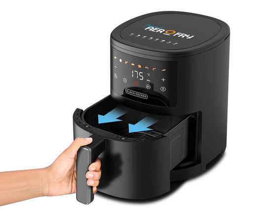 Black+Decker, 3.5L 8 in 1 Digital Aerofry 1500W, AF3500 Air Fryer BL-AF3500