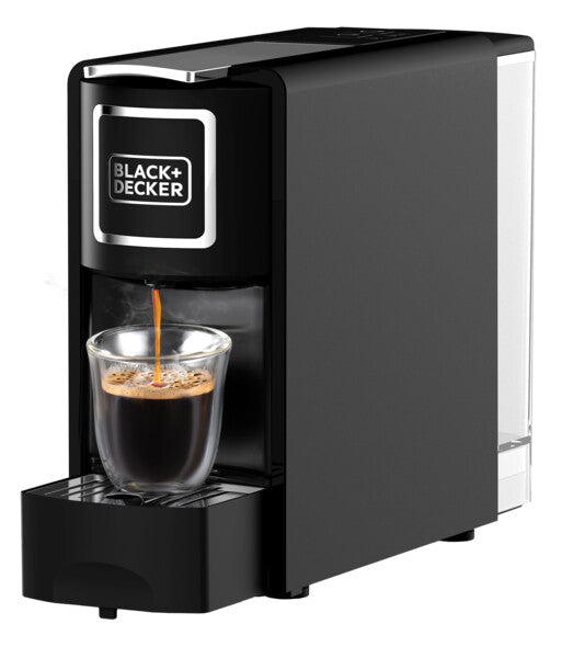 Black & Decker Capsule Coffee Machine, 1140W, CCM100 Coffee Maker BL-CCM100