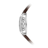 Alfajr Islamic Prayer Womens Watch Digital With Brown Leather Strap, WS-06BROWN