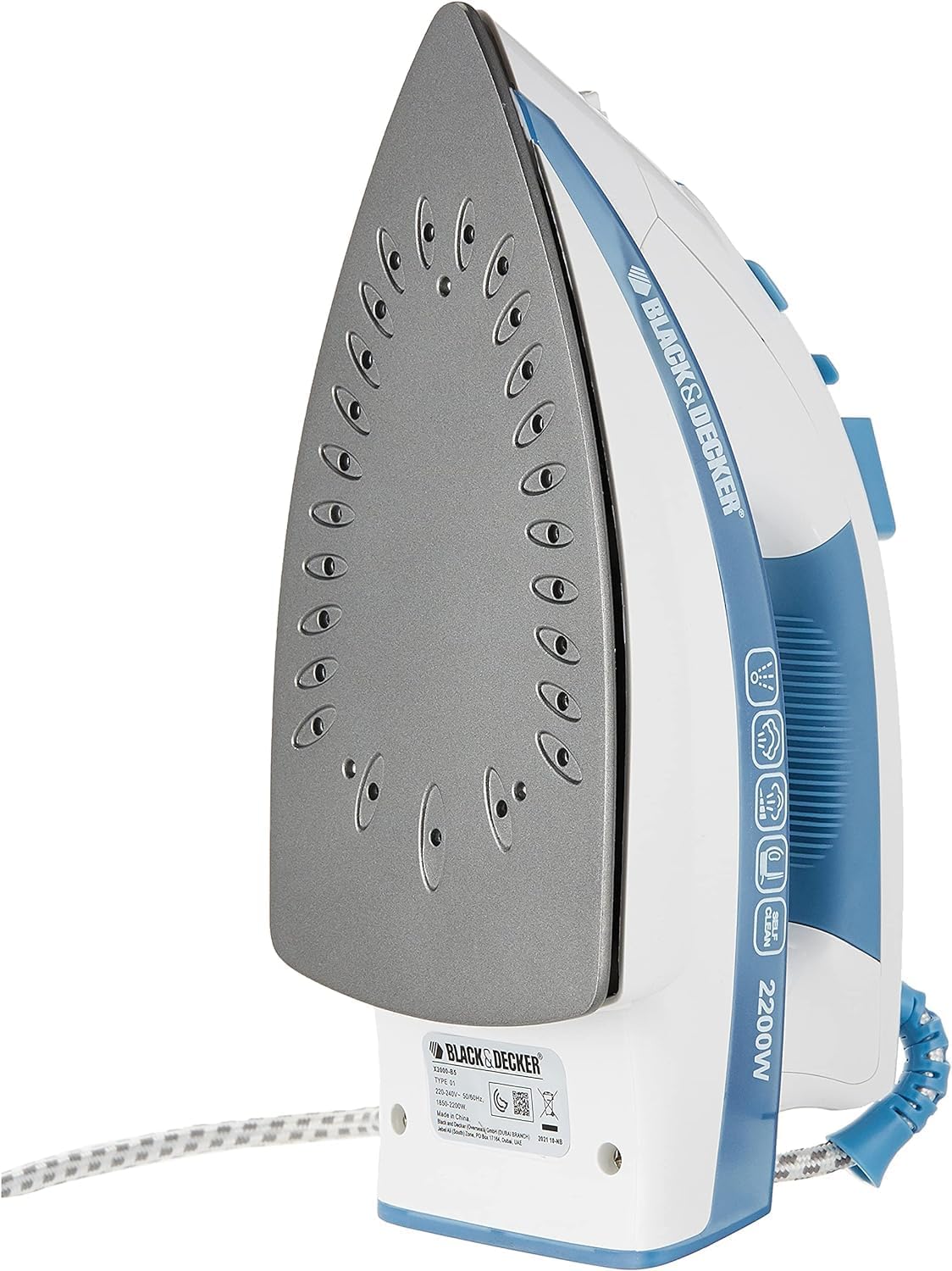 Black+Decker, 2200W Steam Iron, X2000
