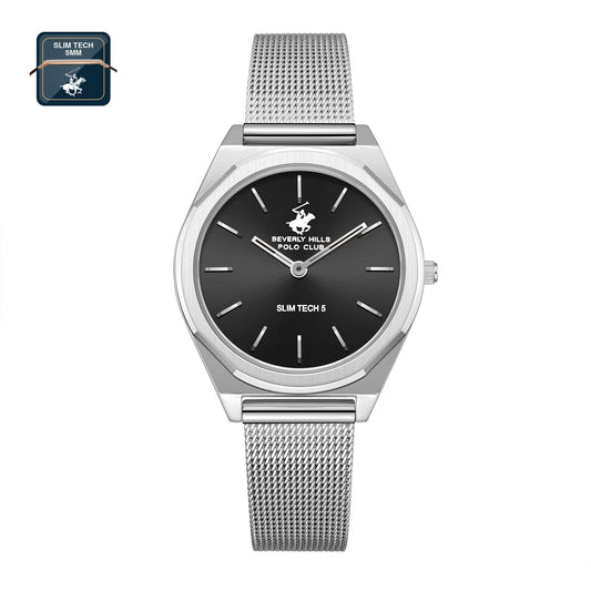 Beverly Hills Polo Club, Men's, Analog Watch, Black Dial, BH-BP3711X.350