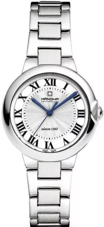 Hanowa Women's Analog Watch White Dial with Silver Stainless Steel Bracelet, HAWLG0001502