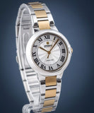Hanowa Women's Analog Watch Silver Dial with Two-Tone Stainless Steel Bracelet, HAWLG0001561