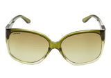 Fastrack Women's Sunglasses, Green Lens, UV protected, P244GR2F