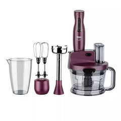 Fakir Mr Chef Quadro Blender Set,Violet, MRCHEFQUAVILT