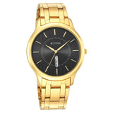 Titan Quartz Analog Men's Watch, Black Dial Stainless Steel Strap Watch, 1825YM02