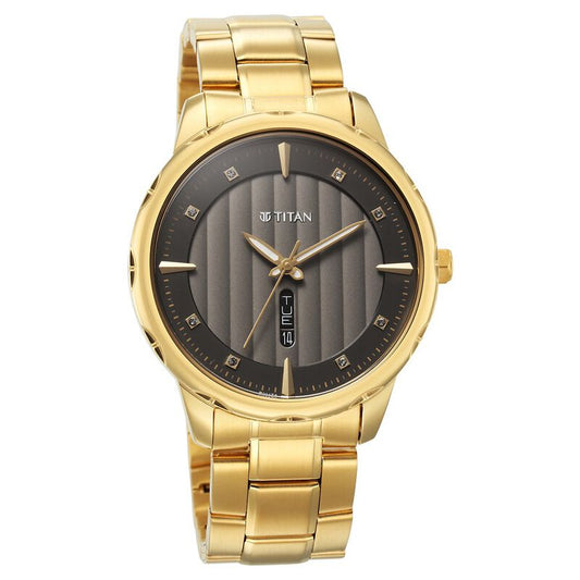 Titan, Men, Analog, Watch, Black Dial, 1875YM01