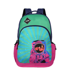 Skybags New Neon 23-07 School Backpack Blue Pink, NEWNEON23-07BPK