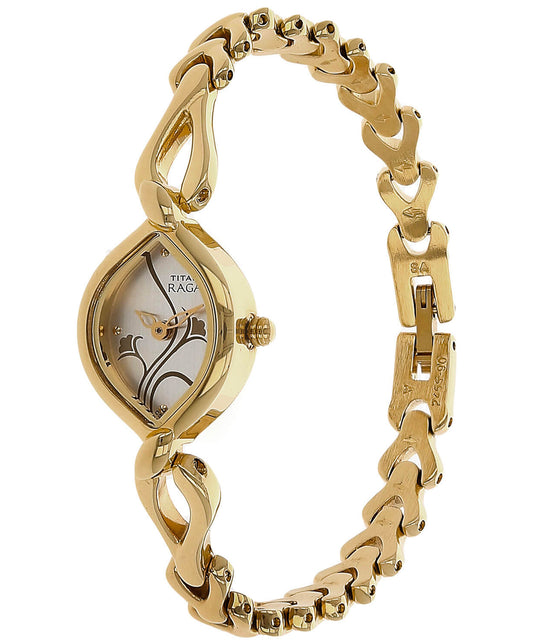 Titan, Women, Analog, Watch, Silver Dial, 2455YM01