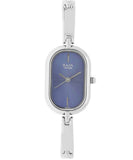 Titan Women's Watch Raga Blue Dial Silver Stainless Steel Strap Watch, 2577SM01