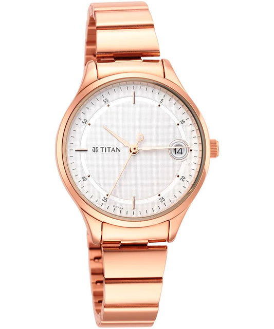 Titan, Women, Analog, Watch, Silver Dial, Stainless steel Strap, 2649WM01