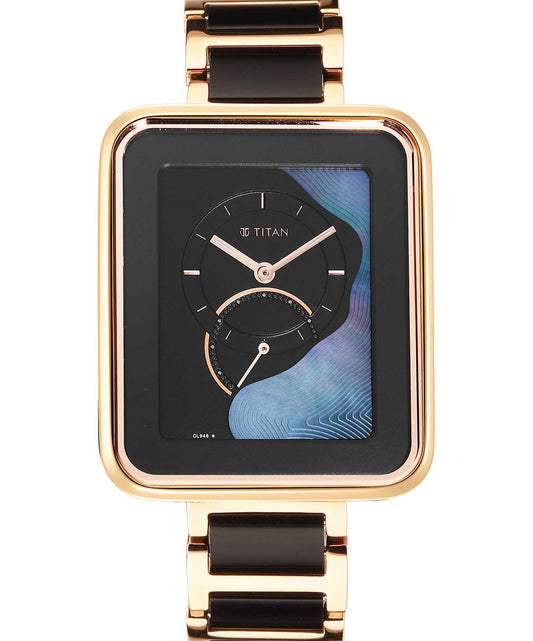 Titan, Women, Analog, Watch, Black Dial, 2676WD01