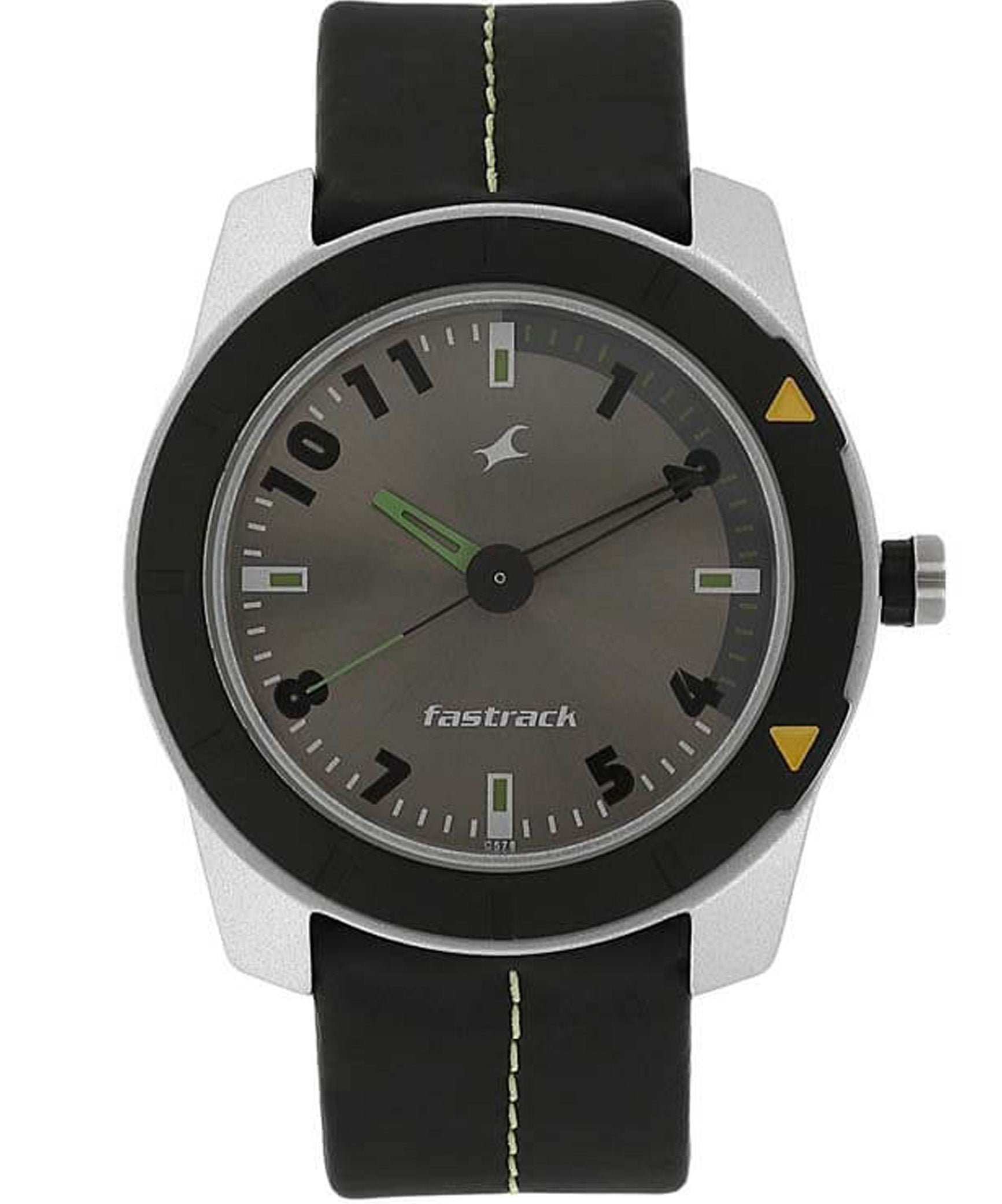 Fastrack Quartz Analog Men's Watch Grey Dial Plastic Strap, 3015AL02