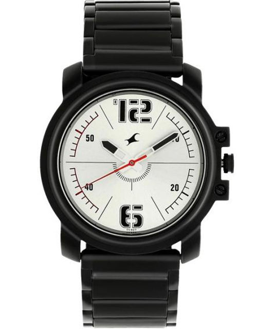 Fastrack, Men's, Analog Watch, Silver Dial, with Stainless Steel Band, FA-3039NM01