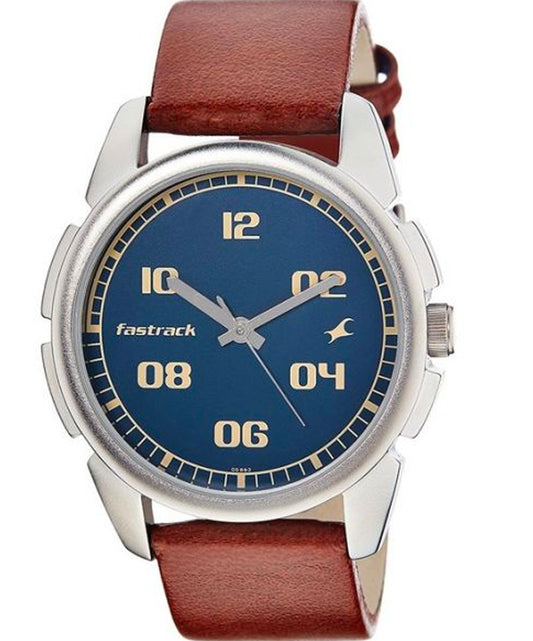 Fastrack, Men's, Analog Watch, Blue Dial, FA-3124SL02