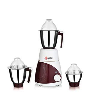 Mr.Light 750W Mixer Grinder 3 Jar Set | MR0512 | Powerful & Compact rechargeable LED lighting for home and outdoor use