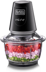 Black+Decker,  400W Multi-Function Vertical Glass Chopper BL-GC400