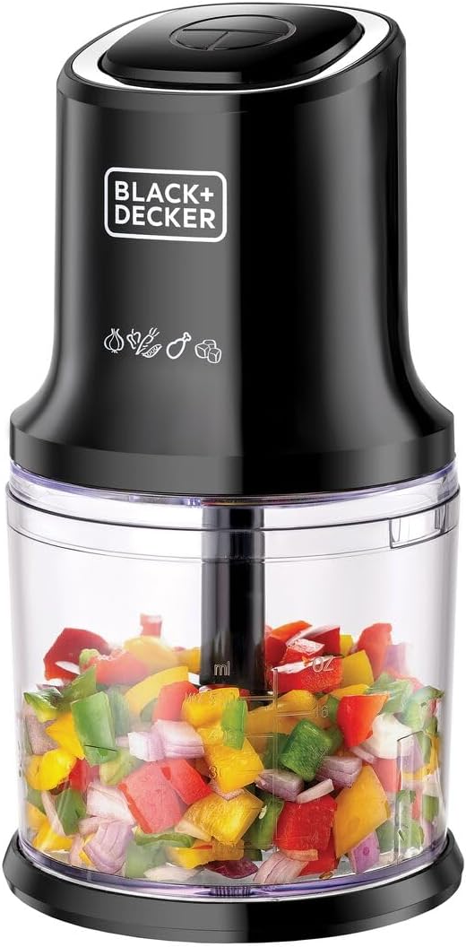 Black+Decker 4 Blades 500W Vertical Chopper, FC500 Chopper BL-FC500