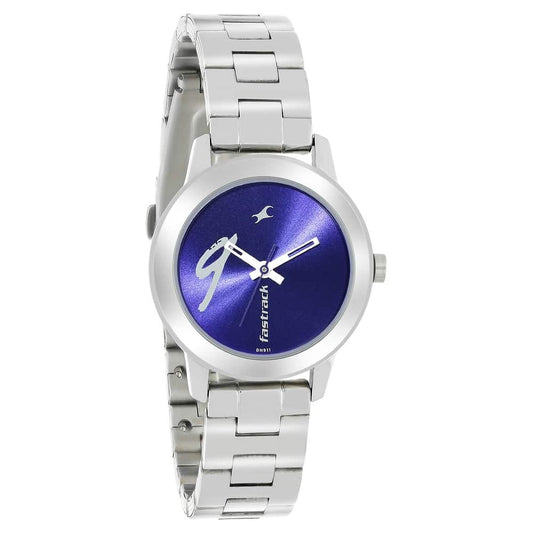 Fastrack, Men's, Analog Watch, Blue Dial, with Stainless Steel Band, FA-68008SM04