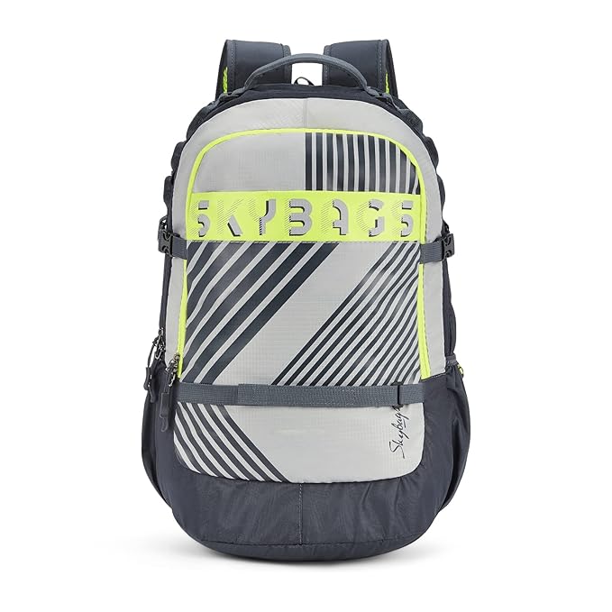 Skybags Cruze Xl 19" Grey Backpack,CRUZEXLGY