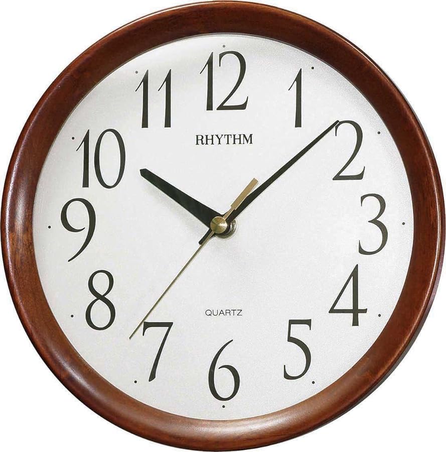 Rhythm, Silent Silky Wall Clock, CMG964NR06