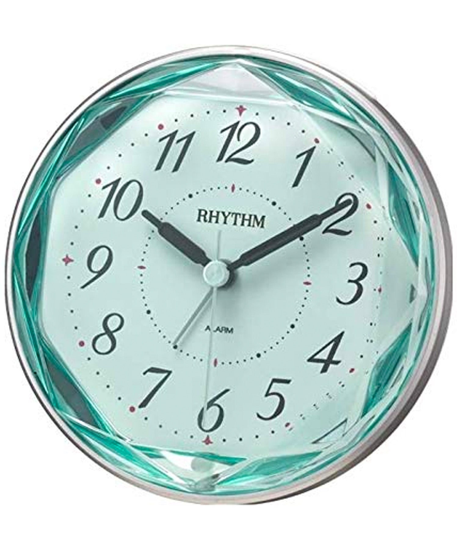 Rhythm, Alarm Wall Clock, Green, 8RE655WR05