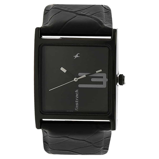 Fastrack, Men's, Analog Watch, Black Dial, with Leather Band, FA-9735NL02