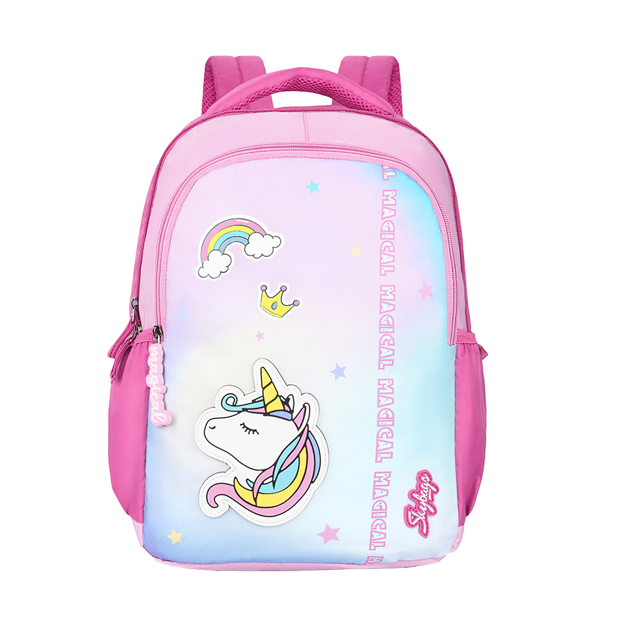 Skybags Bubbles Unicorn 03, 15 Litre Backpack Pink,BUBBLES03PNK