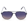 Fastrack Unisex Sunglasses, Blue Lens, UV protected, M198BR2